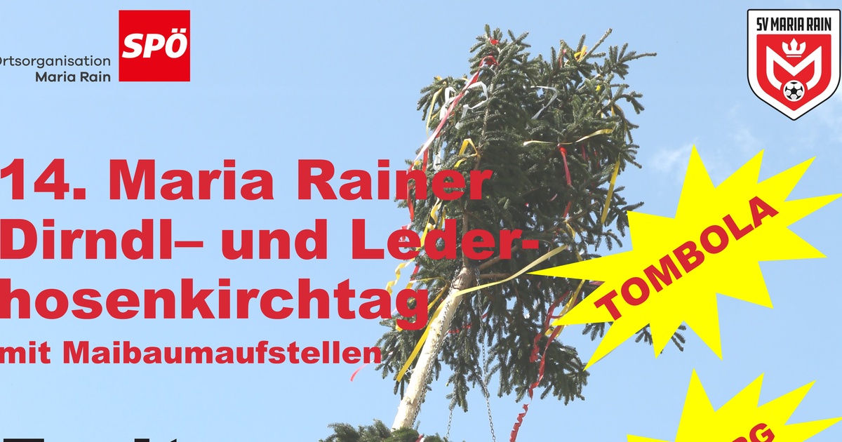 14.Maria Rainer Dirndl- und Lederhosenkirchtag