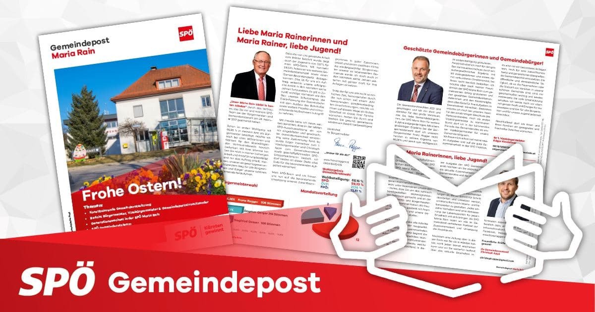 Gemeindepost Ostern 2021 &ndash; Maria Rain